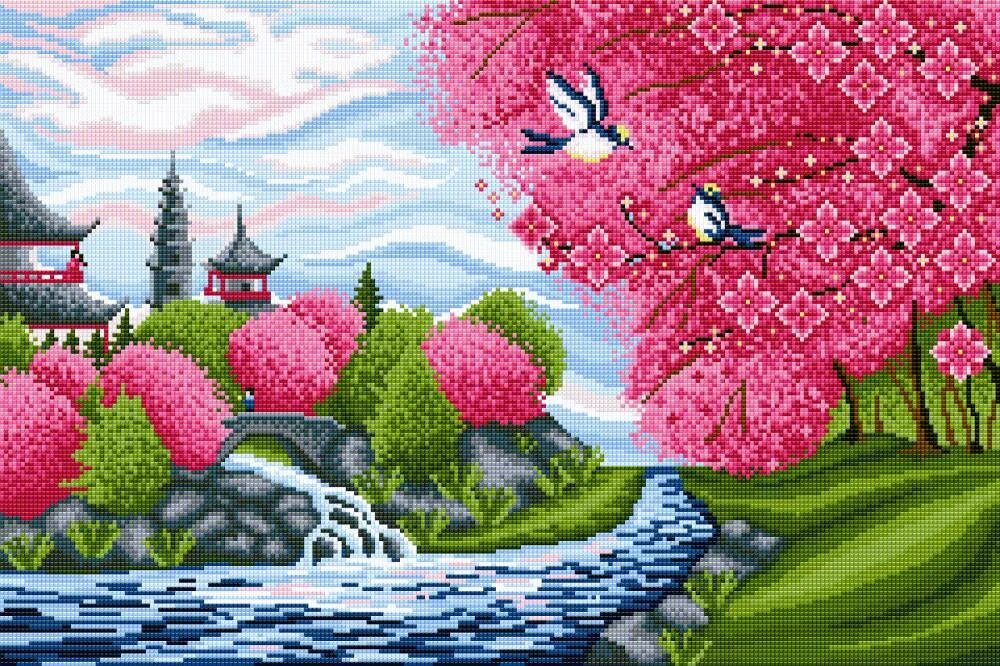 Картина "улица в стамбуле» (львовская галерея искусств). Набор алмазной мозаики. Алмазная мозаика ❀ лето. Сакура алмазная алмазная картина. Аж ц.