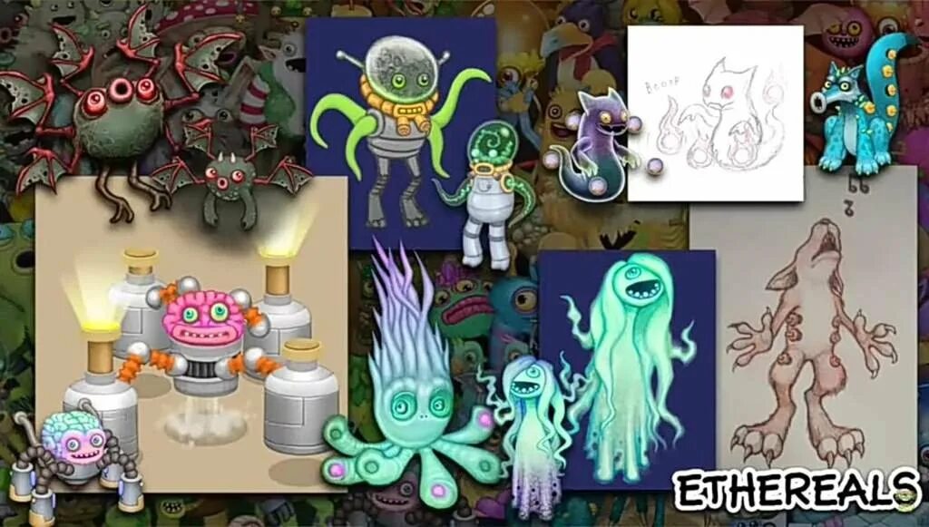 My devils monsters. Поющие монстры. мои поющие монстры. концепты монстров в my singing monsters. поющие монстры арт.