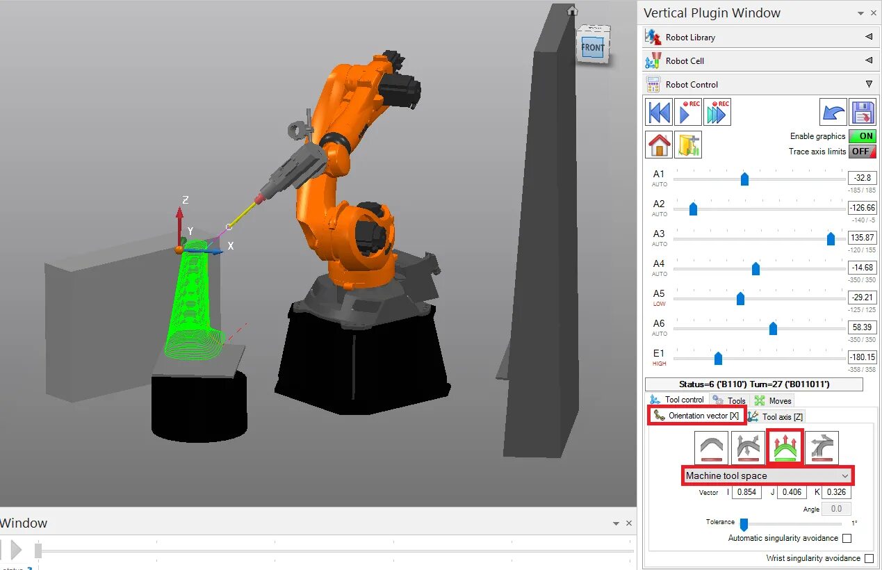 Vertical plugin