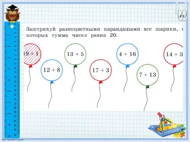 Как можно получить 20. Вычитаем из 20. Вычитание 1 класс ОВЗ. Вычитание из числа 10 задания 1 класс. Вычитание суммы из числа числа из суммы 2 класс конспект урока.