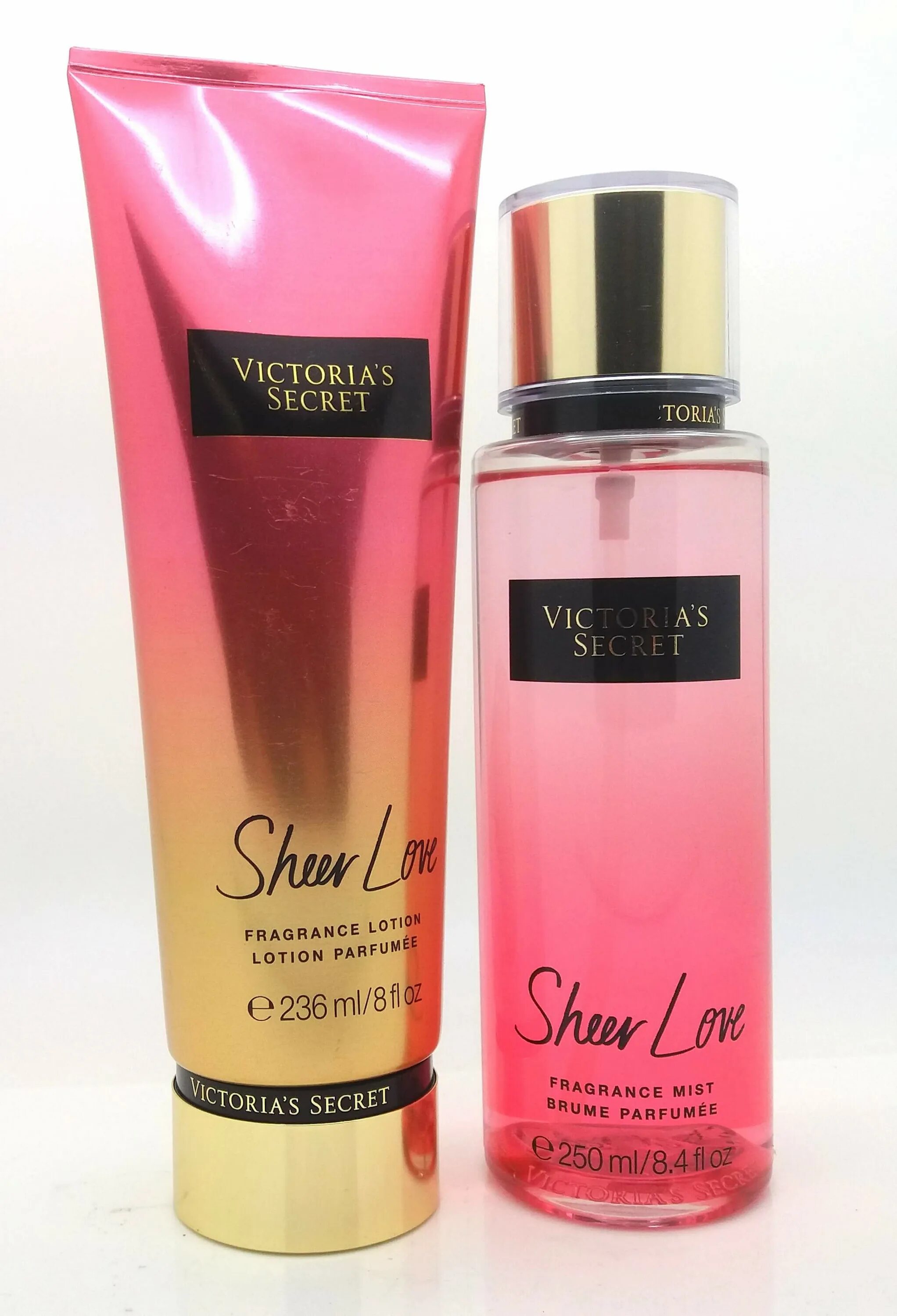 Victoria's Secret лосьон Sheer Love. Victoria's Secret Fragrance Mist brume parfumee.