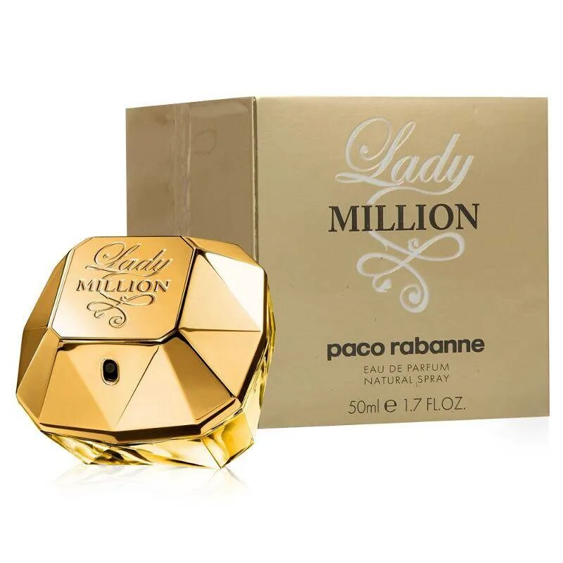 Мужская вода миллион. Paco Rabanne million 50ml Rabanne. Lady million (Paco Rabanne) 100мл. Леди миллион 50 мл. Олимпия леди миллион духи.