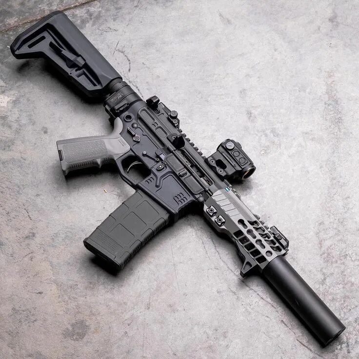 Weapons on back