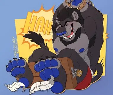 Furry feet tickle