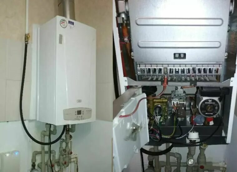 Как выглядит газовый котел внутри Котел газовый настенный Kiturami TWIN Alpha 20 цена в интернет-магазине, купить