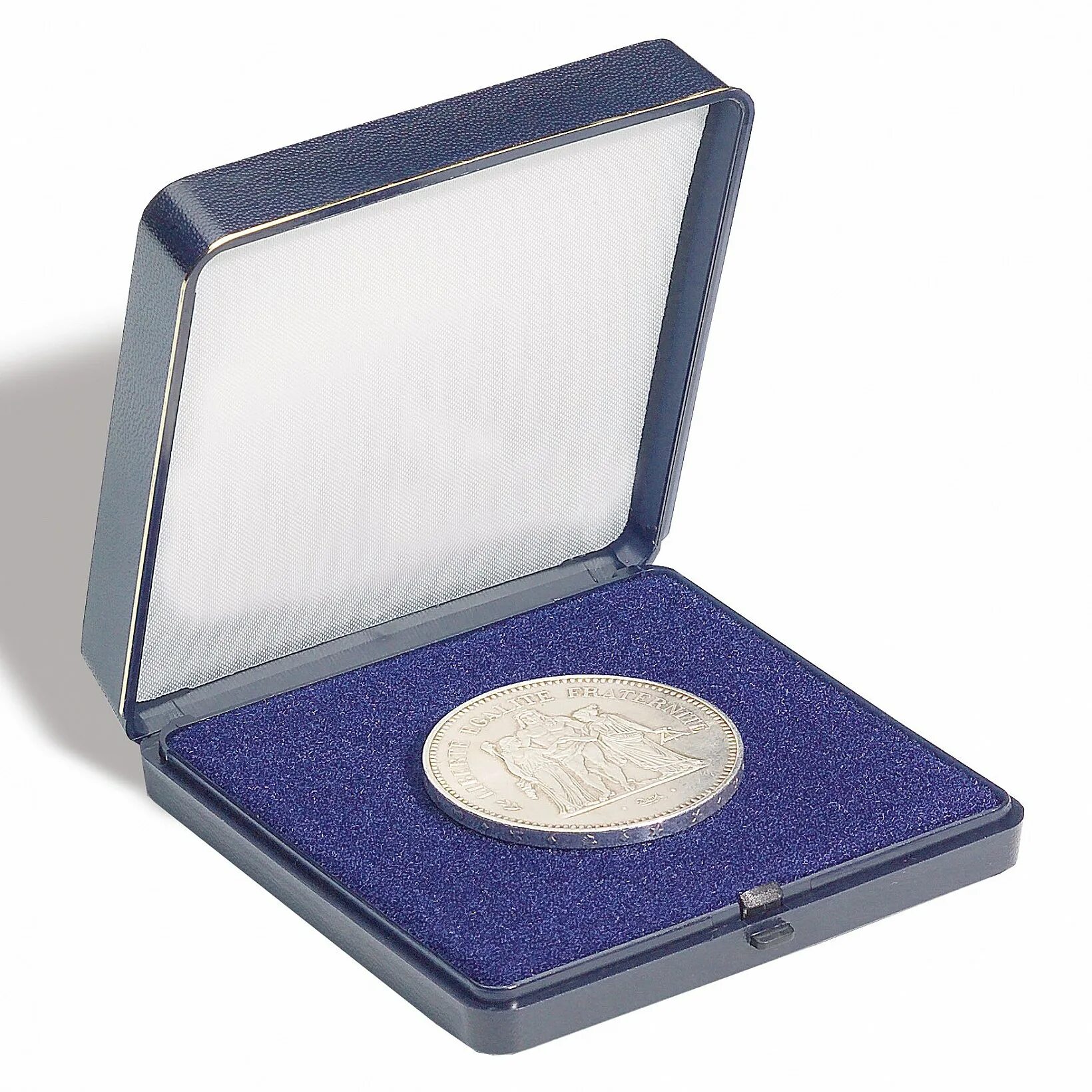 футляр для leuchtturm quadrum. коробка для монет. коробочка для монет. шкатулка для медалей. хранение монет.