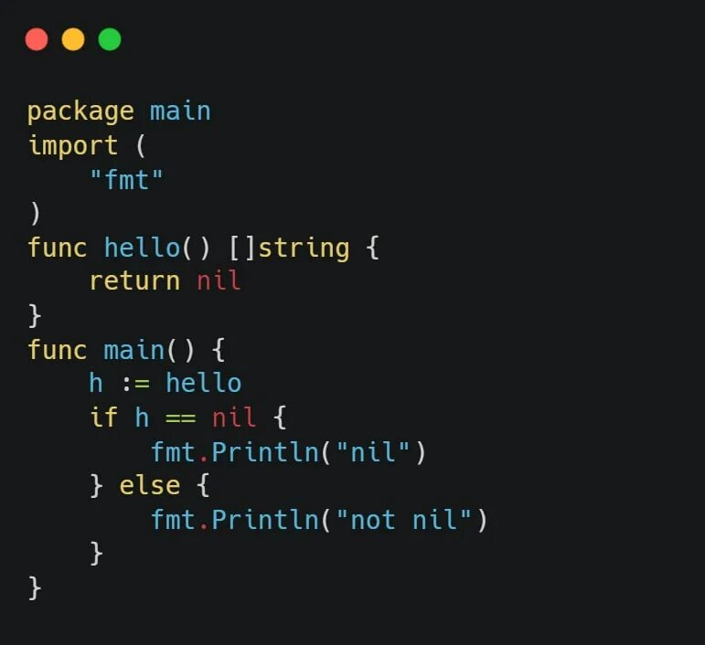 Go test file. Go test file