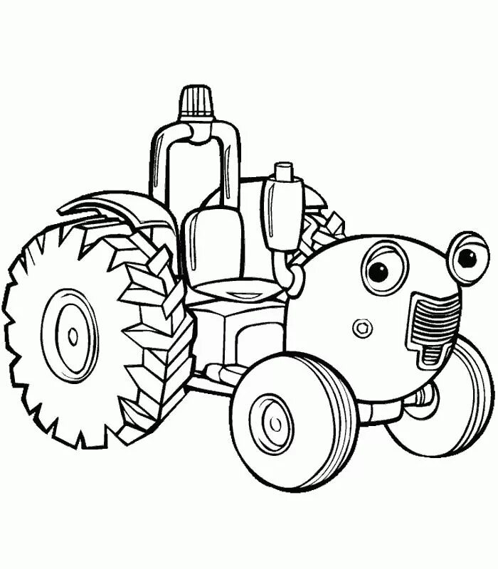 Free Printable Tractor Coloring Pages For Kids Tractor coloring pages, Toddler c