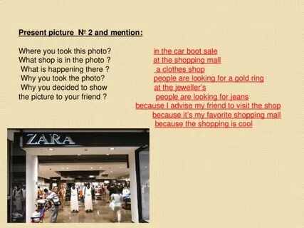 What shops do you know