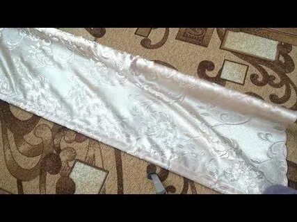 Как сшить шторы видео