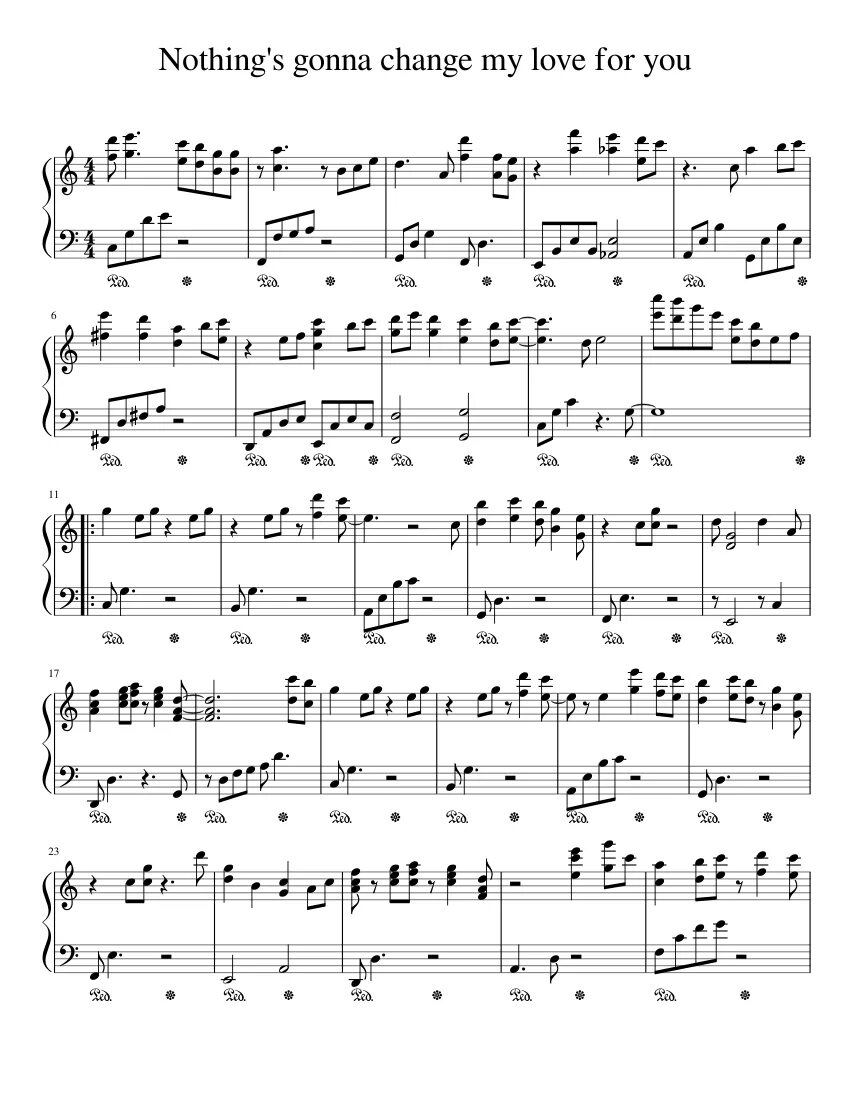 Ноты для фортепиано George Benson nothing's gonna change my Love for you. For you на фортепиано. Nothing gonna change. Nothing change Ноты. Gonna change my love for you перевод