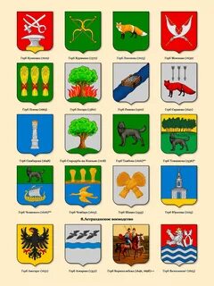 Гербы российских городов федерального значения