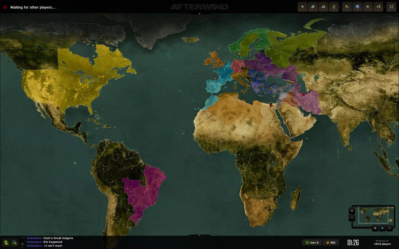Глобальные стратегии. Глобальная карта в играх.