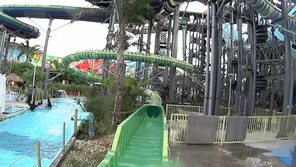 Torpedo Water Slide at Cartoon Network Amazone Waterpark - YouTube