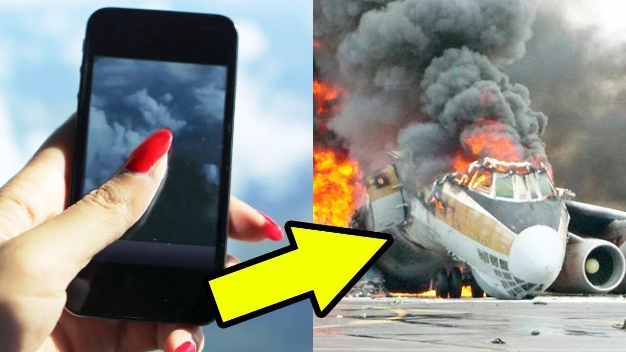 Выключить телефон в самолете. Сотовая связь в самолете. Возгорание смартфона в самолете. Телефон горит.