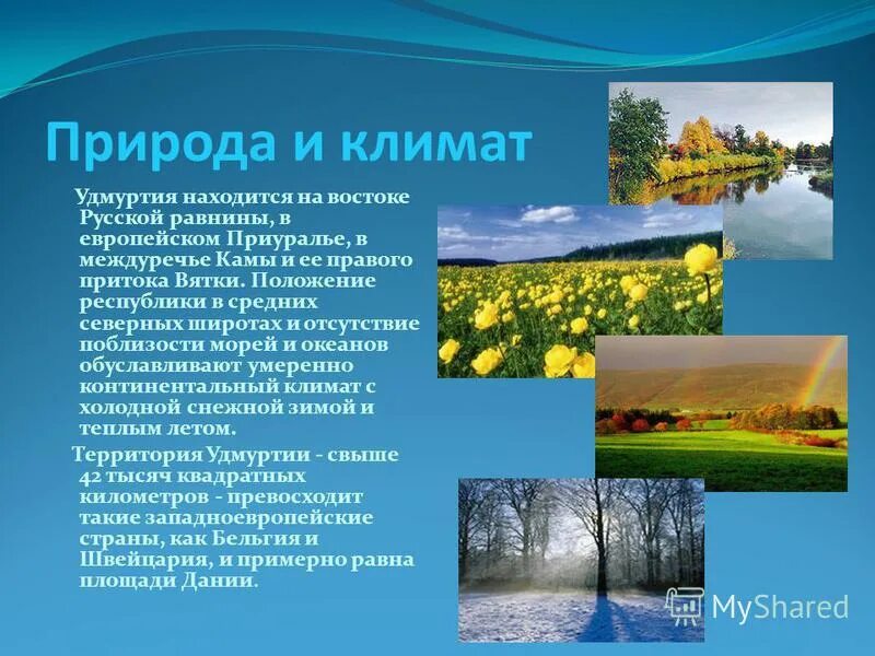 Климат в жизни животных и растений рисунки. Особенности природы Удмуртии. Природа климат. Климат нашего края. Природные условия Удмуртии.