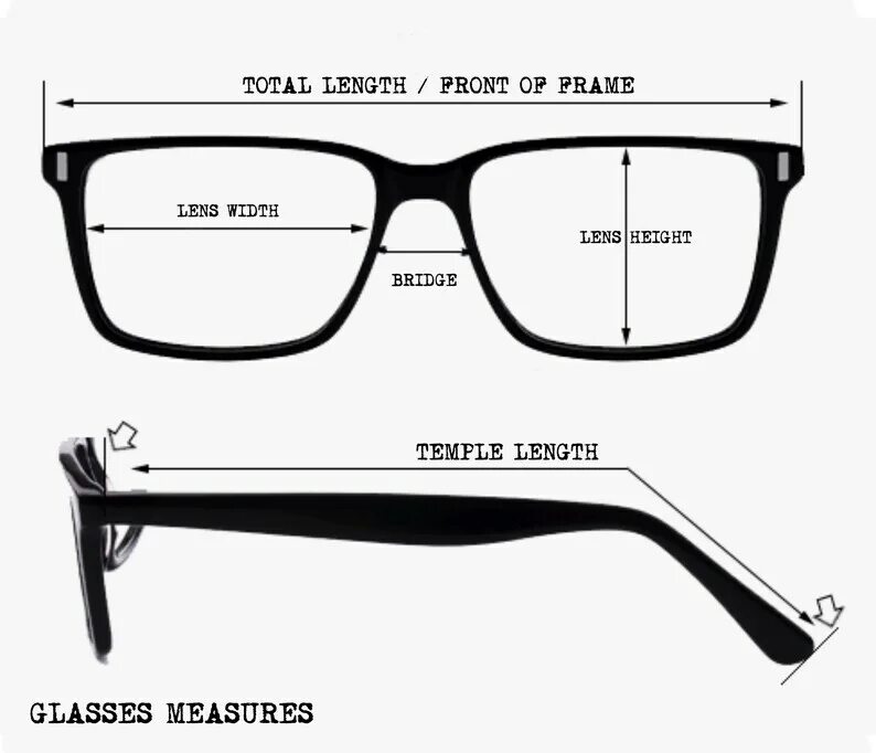 Frame length очки. Ширина оправы 140 мм. Frame Size на очках. Размеры оправы для очков.