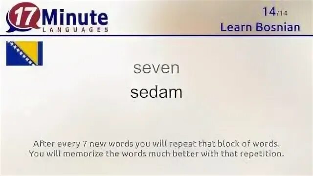 Minute language. Minute language
