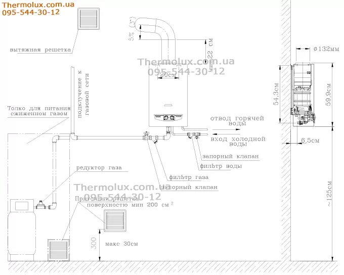 Подключение воды к газовой. Схема соединения газовой колонки. Газовая колонка TERMAQ G-19-01. Принципиальная схема подключения воды к газовой колонки. Схема подключения газовой колонки.