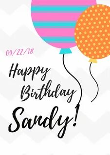 Happy birthday sandy images