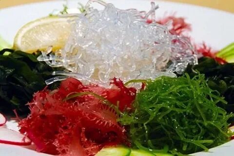 Водоросли японская кухня