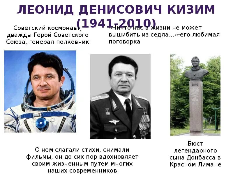 Какой космонавт герой советского союза. Л Д кизим космонавт. Летчик космонавт кизим.