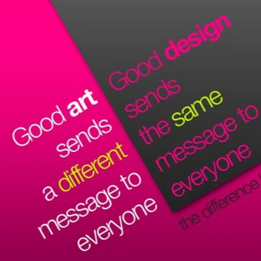 Different message. Графический дизайн. Graphic Design quotes. Цитата дизайн. Quote Design.