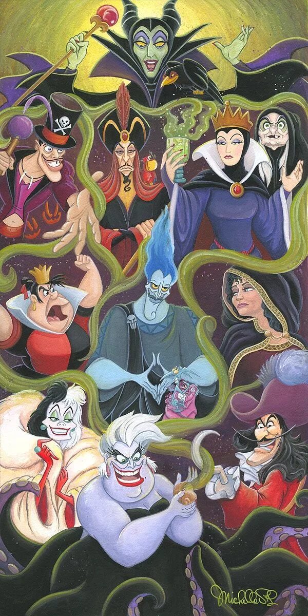 Дисней Villains. Злодеи Диснея. Disney Villains персонажи. Уолт Дисней злодей.