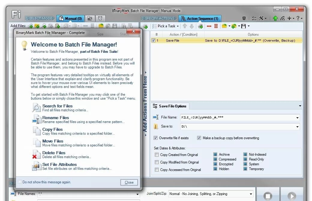 Use file copy. Batch file. batch manager. for bat file. copy name file.
