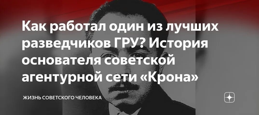 Агентурная сеть крона. Агентурная разведка об авторе.