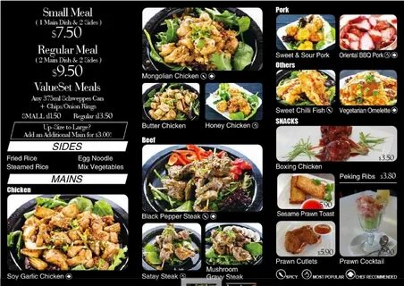 Master menu