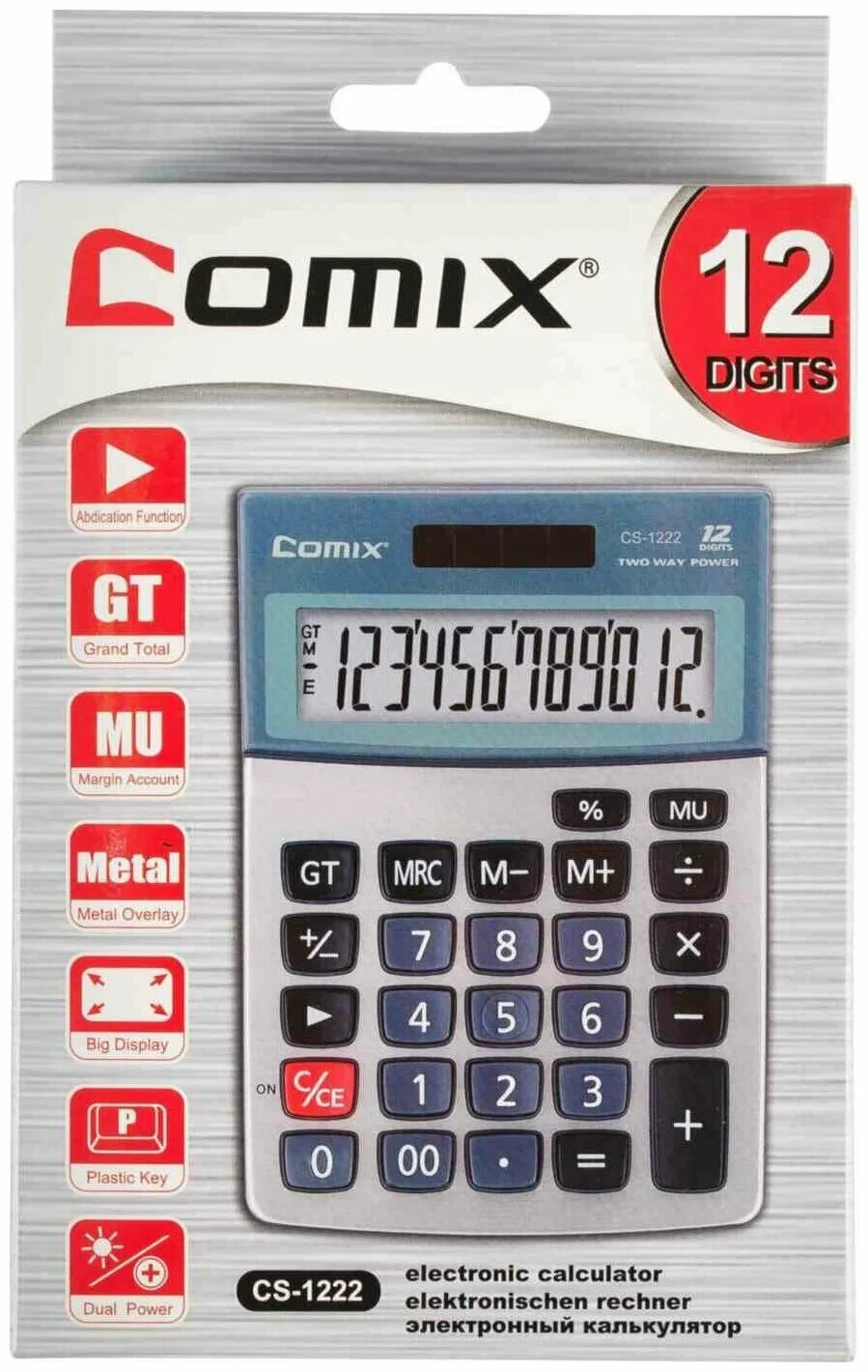 Калькулятора cs. Калькулятор настольный 12 разрядный. Калькулятор comix. Калькулятор настольный comix CS-1222, 12 разряд., серый. Калькулятор comix CS-3122.