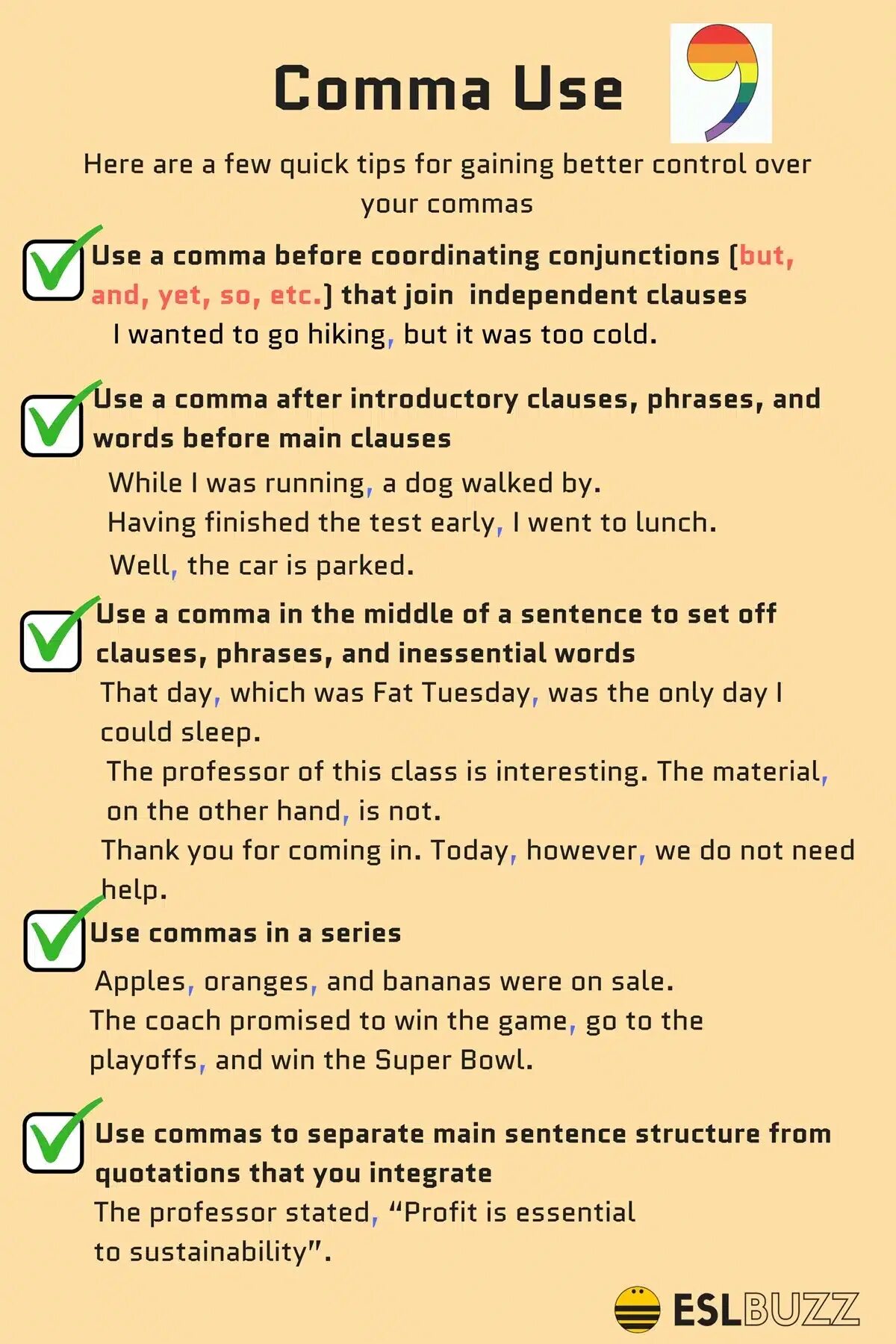 Comma use. Comma rules. commas in english. using commas in english. comma это в английском.