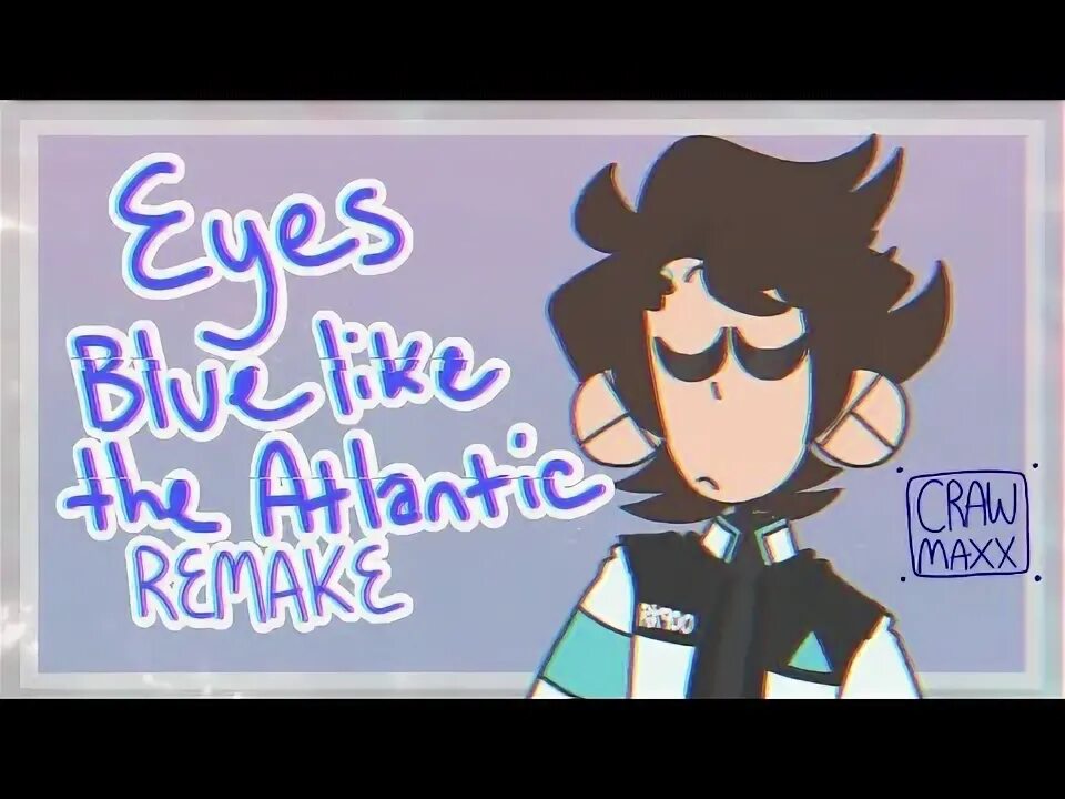 Eyes blue like