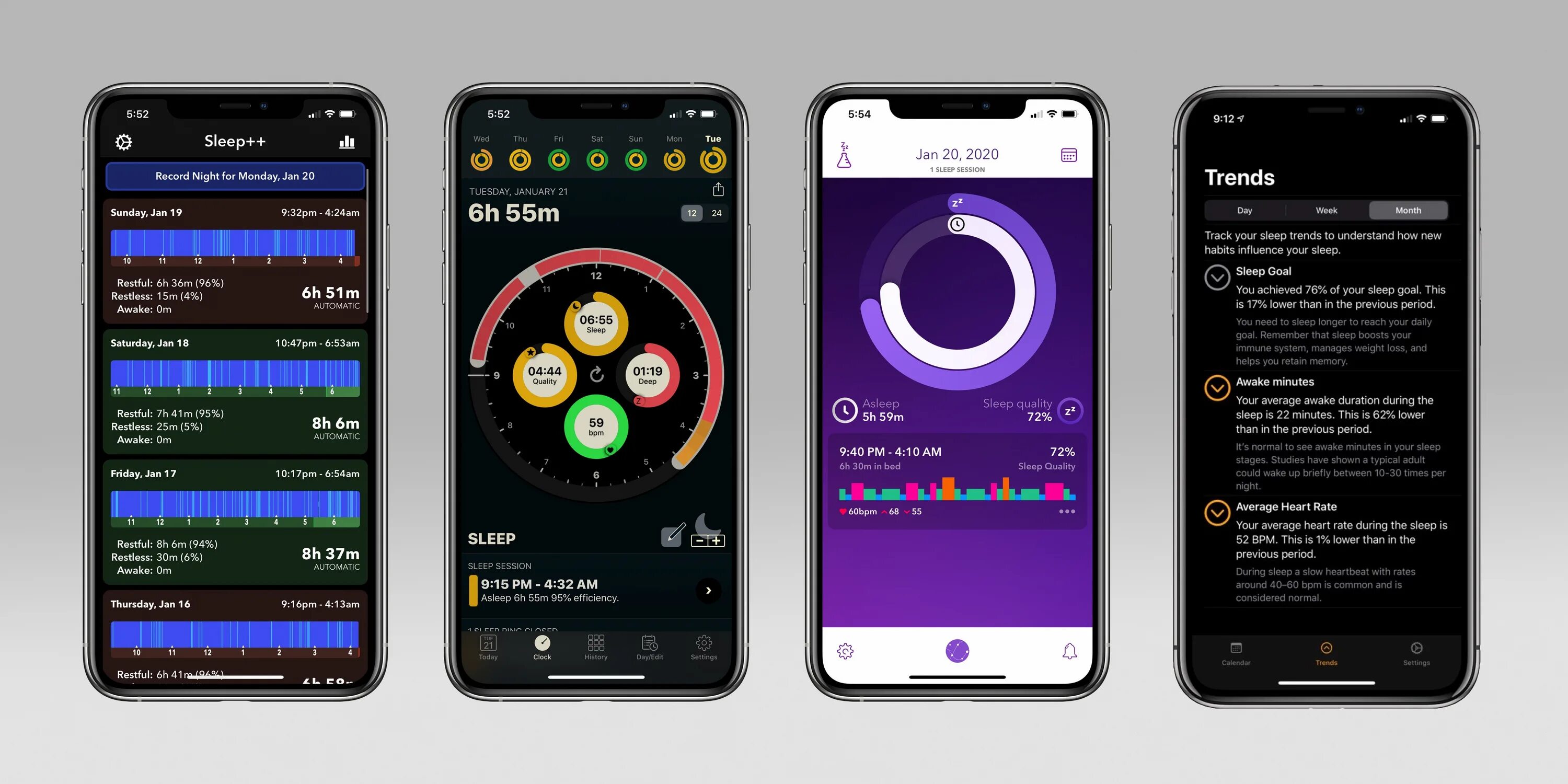 Sleep tracking