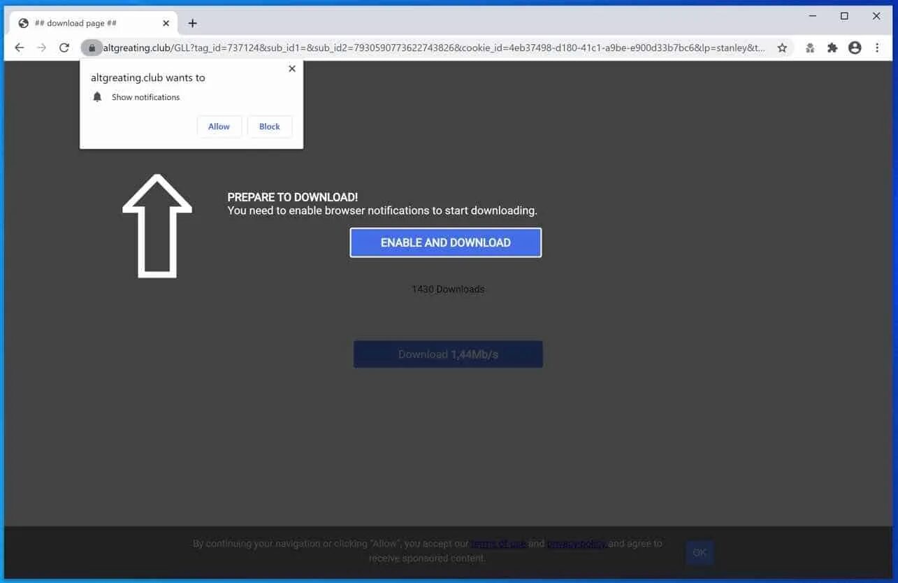 Browser enable