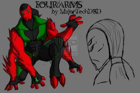 Gwen x 4 arms animation