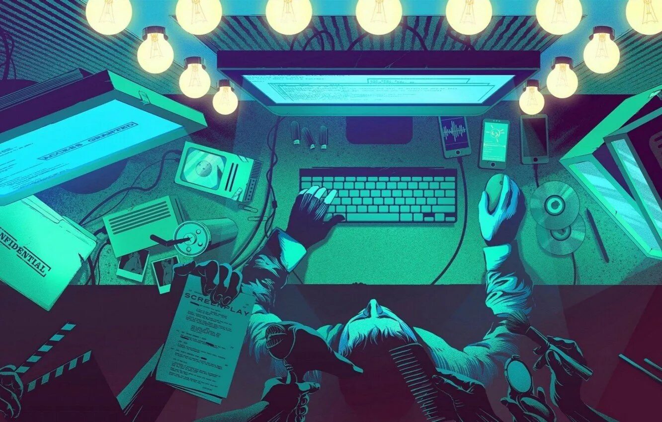 Computer artists. Computer artists