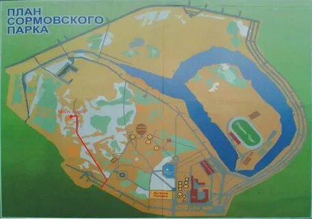 Карта парков нижнего новгорода