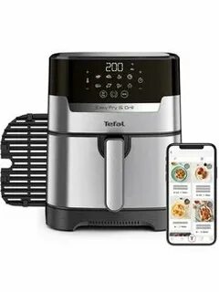 Аэрогриль tefal easy fry grill digital ey505d15