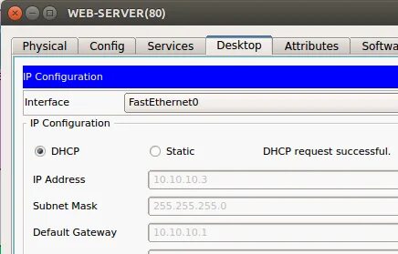 Stat config
