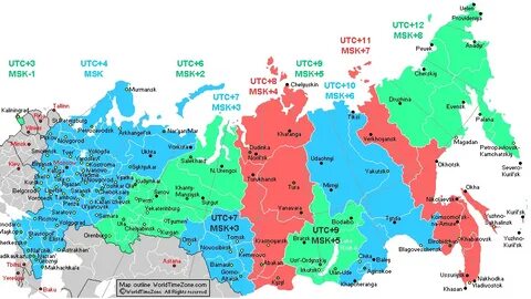 Время в районе