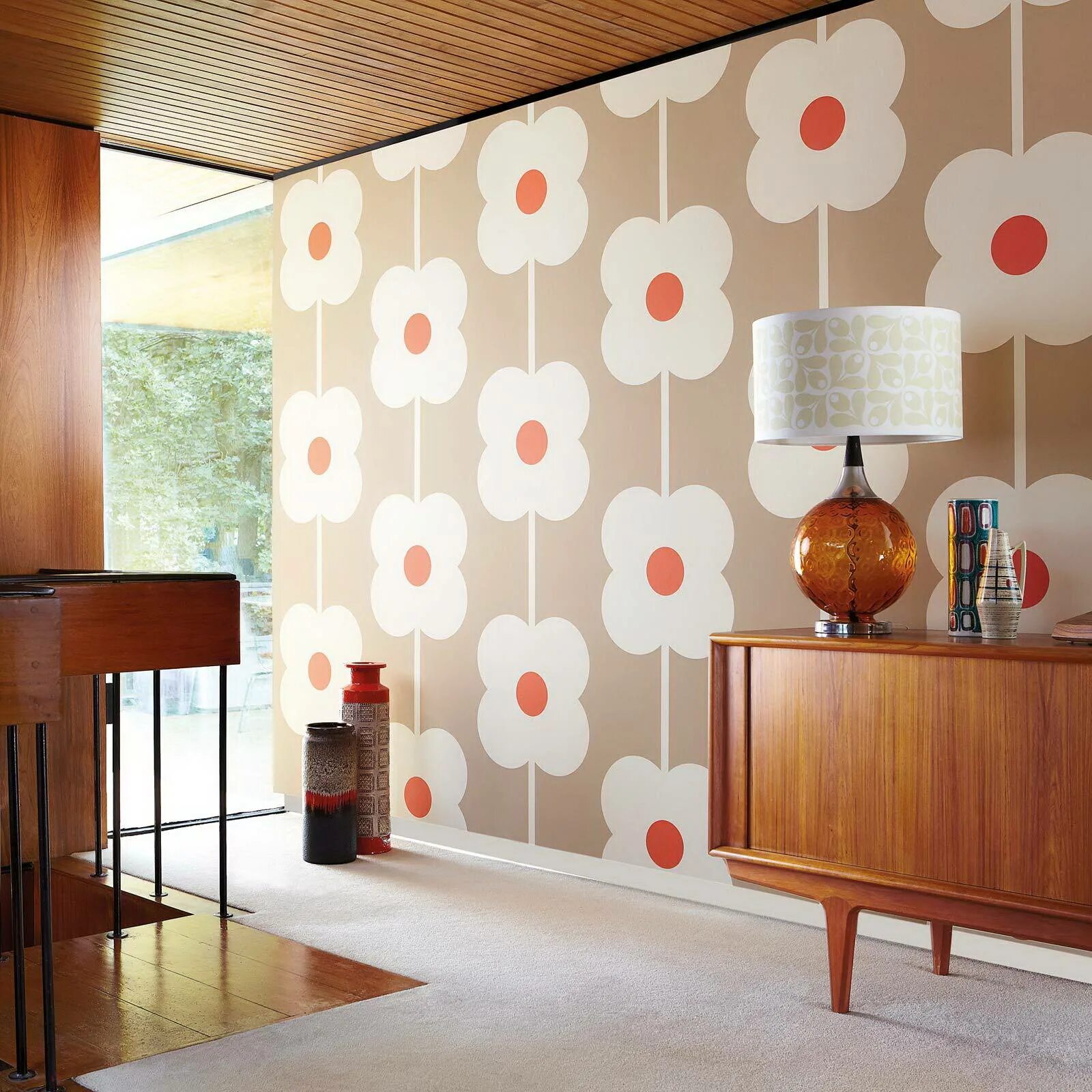 Много разных обоев. Orla kiely обои. шторы orla kiely. модные расцветки обоев. дизайнерские обои для стен.