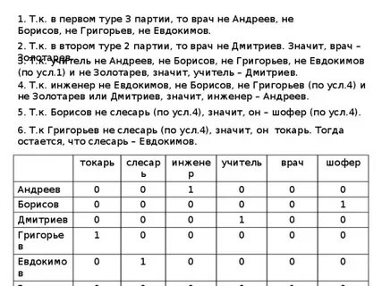 Задача три студента
