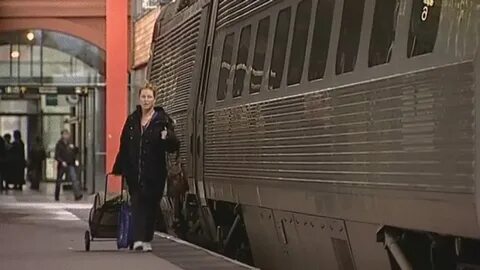 Ехать в поезде в последнем вагоне