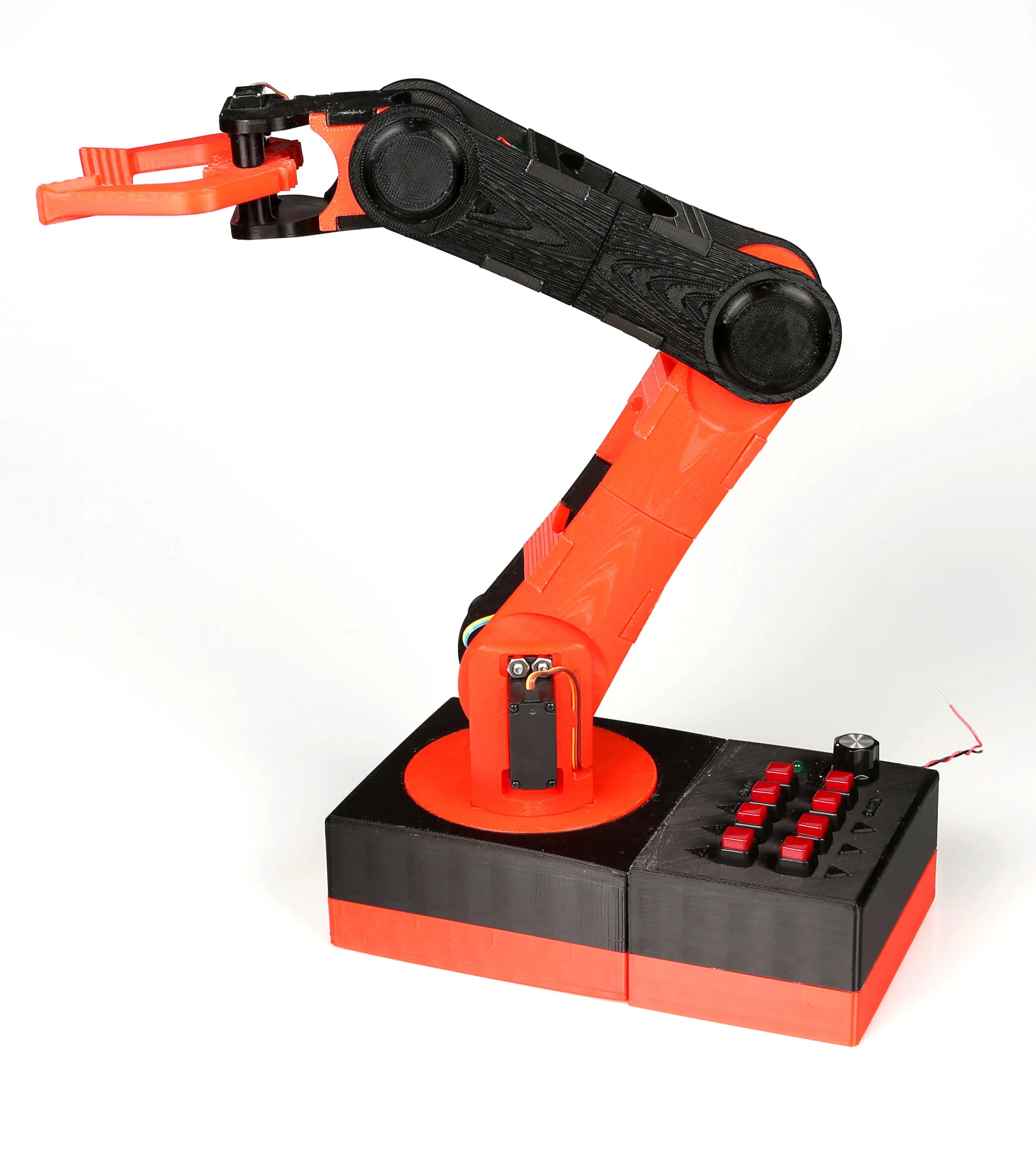 Robot arm. 3d printer robot arm. robotic arm 3d model arduino. robot arm 3d printing. 3d printed robotic arm.
