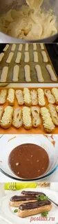 Рецепт эклеров пошагово