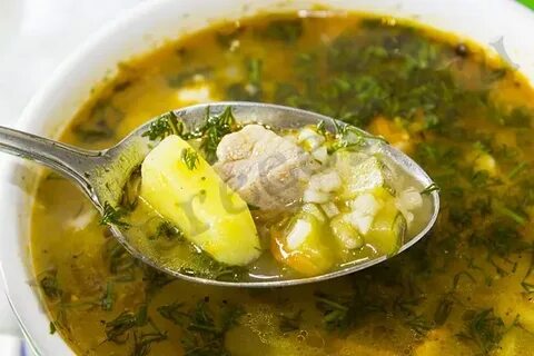 Рис с мясом и солеными огурцами