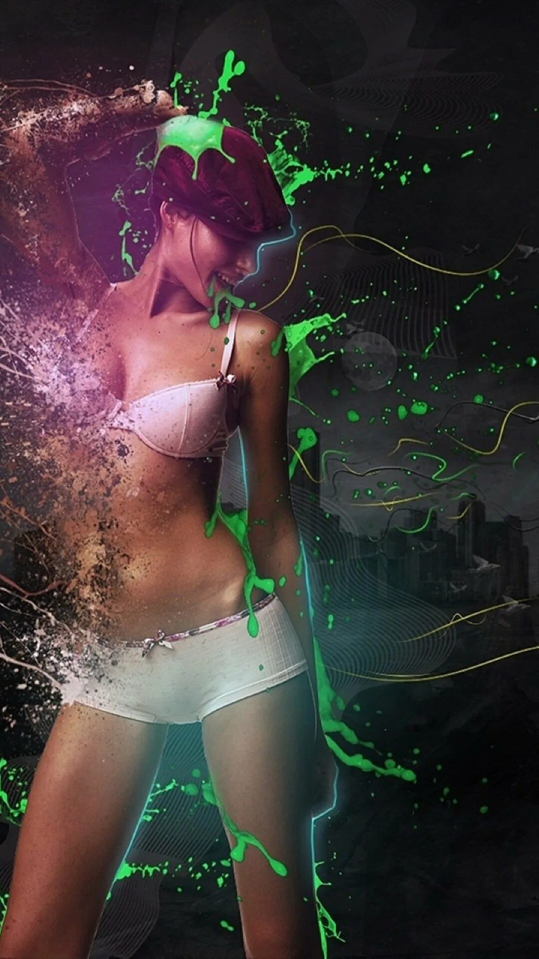 Девушка. Танцующая девушка. Танцующая девушка андроид. Движущиеся девушки на экране. Красивые девушки на телефон.