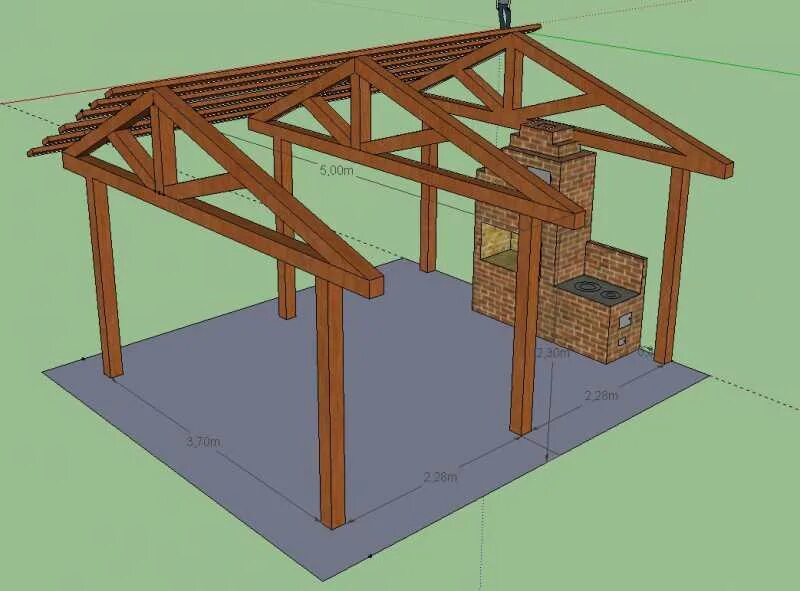 Проект сделай сам. Навес из бруса 150х150 с двухскатной крышей. Схема крыши беседки двухскатной крыши. Стропильная система навеса для автомобиля. Двускатная навес стропильная система.